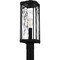 Quoizel Balchier Outdoor Post 1 Light Matte Black BCR9007MBK - alternate 2